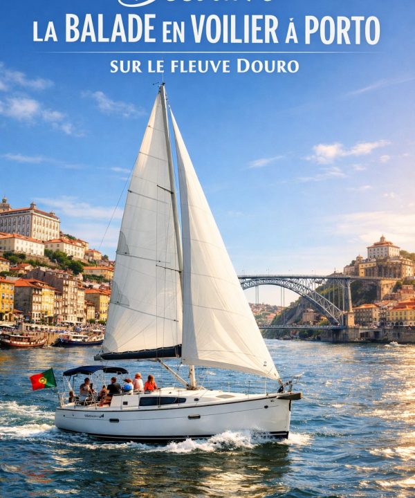 Découvre la balade en voilier à Porto sur le fleuve Douro